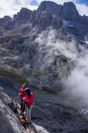 Climbing the mountains of Spain. pic by Ben Ditto